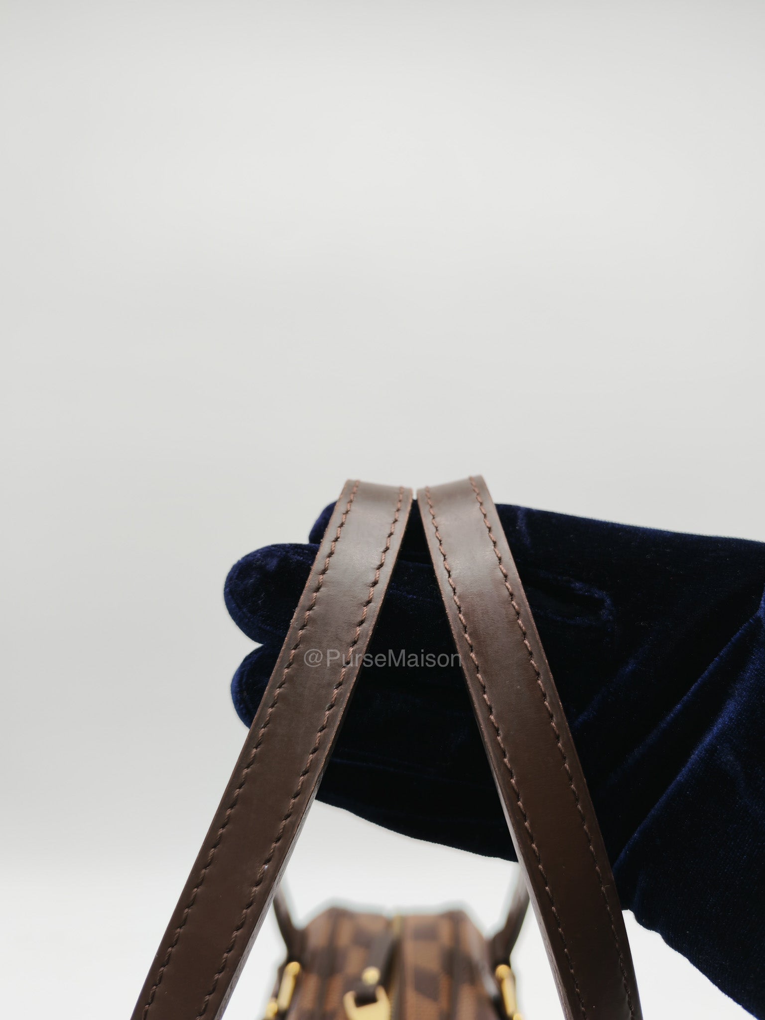 Louis Vuitton Rivington PM Bag in Damier Ebene Canvas and Gold Hardware (Datecode: FL4150)