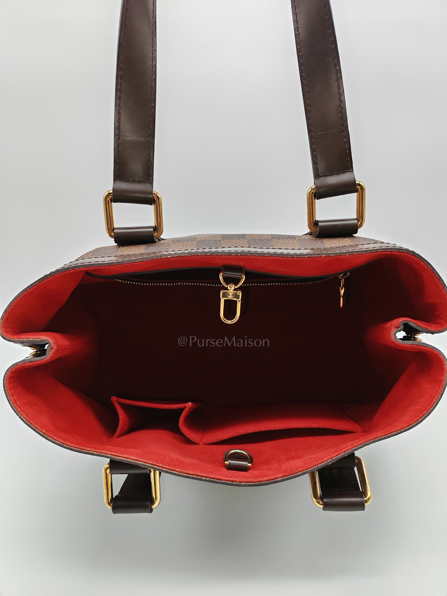 Damier Ebene Hampstead PM Tote Bag GHW