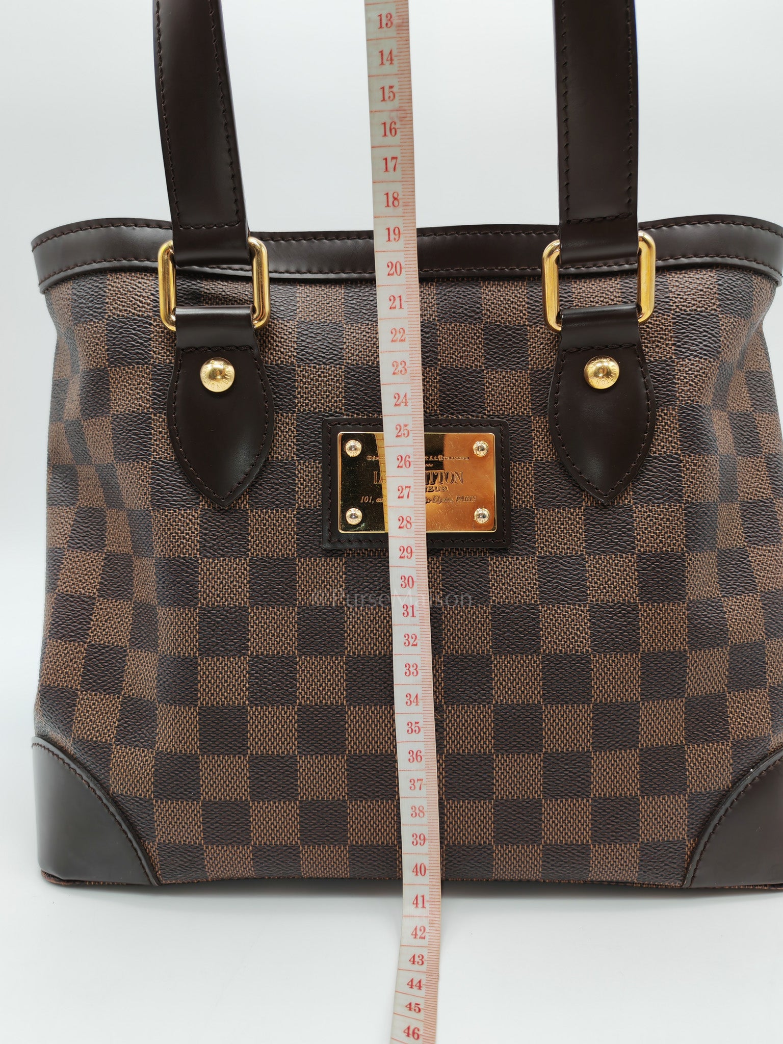 Damier Ebene Hampstead PM Tote Bag GHW