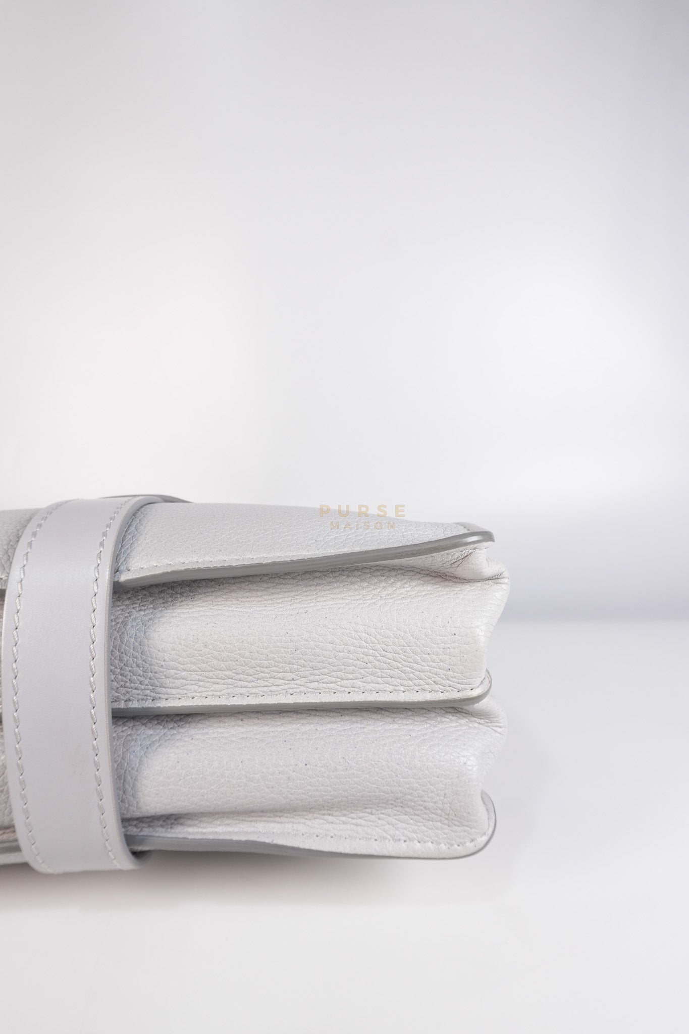 Aby Day Bag Small in Light Gray | Purse Maison Luxury Bags Shop