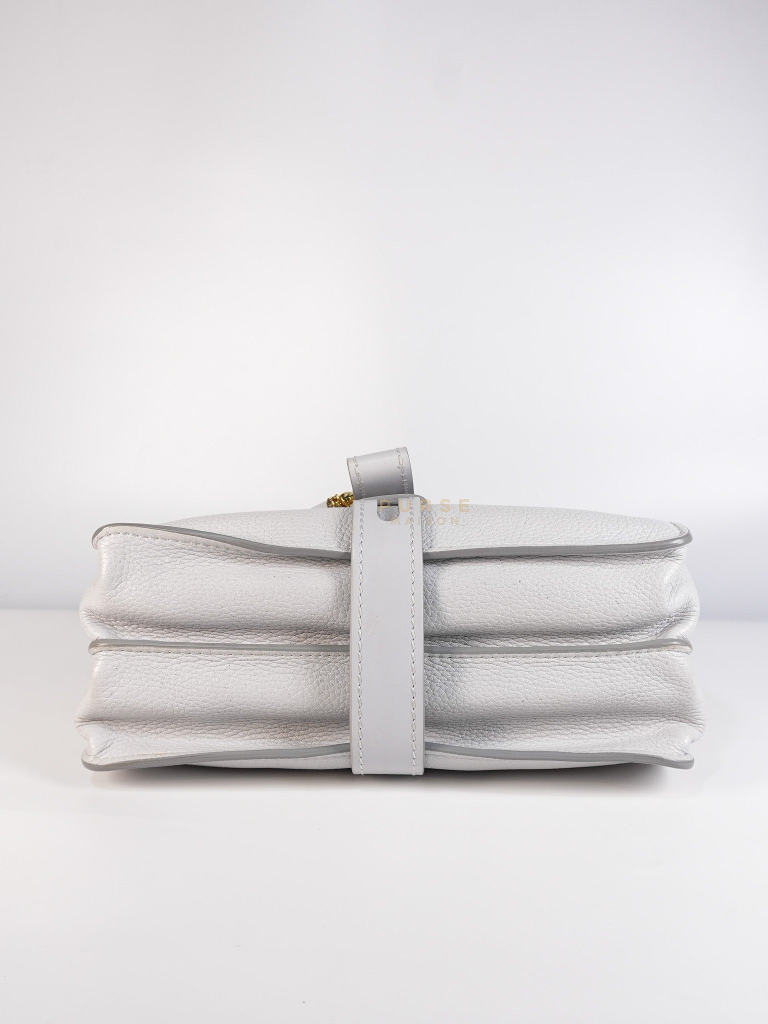 Aby Day Bag Small in Light Gray | Purse Maison Luxury Bags Shop