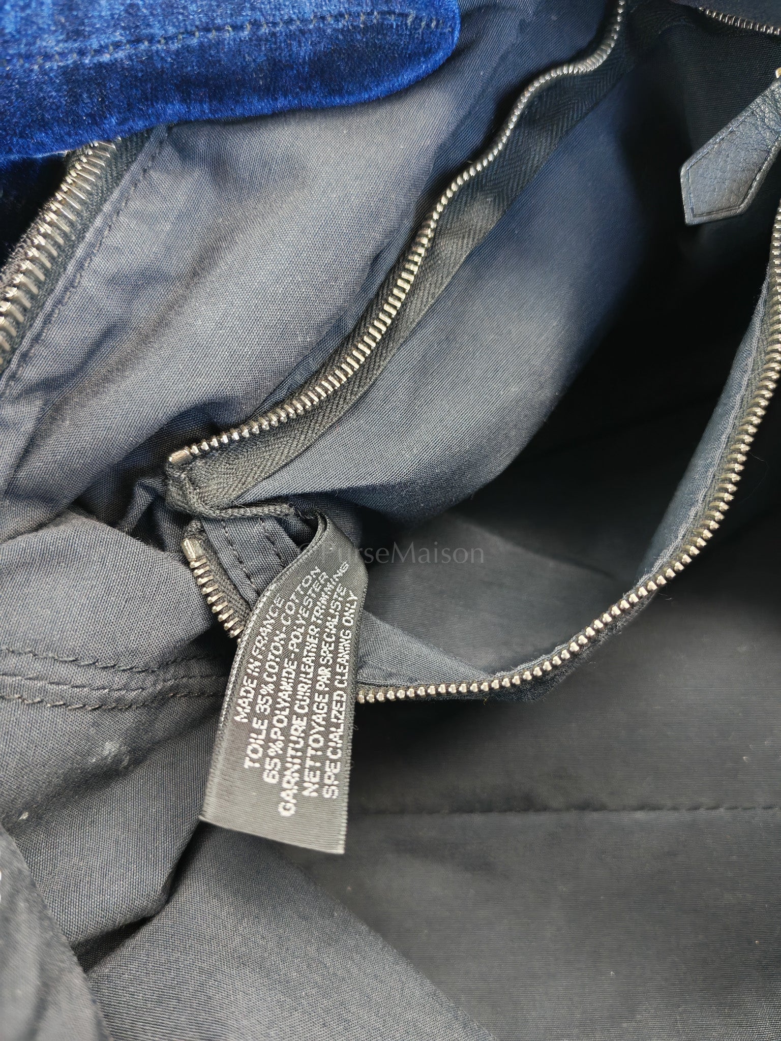 Acapulco PM in Black Canvas Vintage Handbag | Purse Maison Luxury Bags Shop