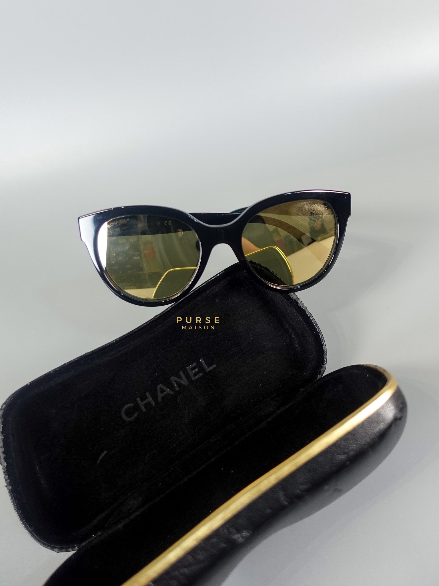 Acetate CC Butterfly Sunglasses | Purse Maison Luxury Bags Shop