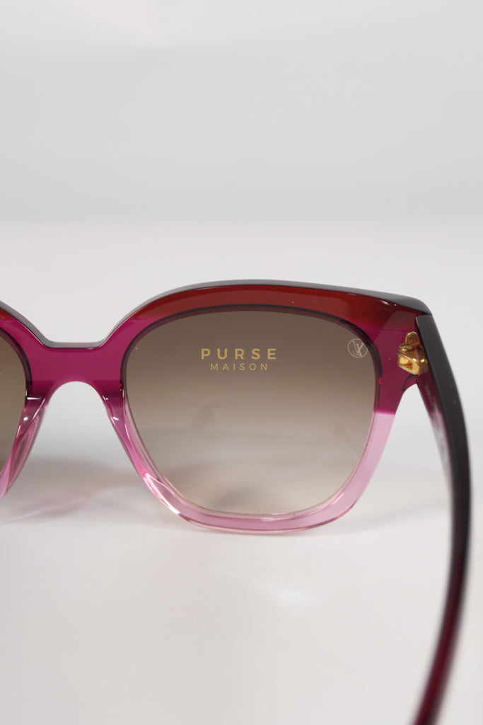 Acetate Square Sunglasses Z0819E in Pink | Purse Maison Luxury Bags Shop