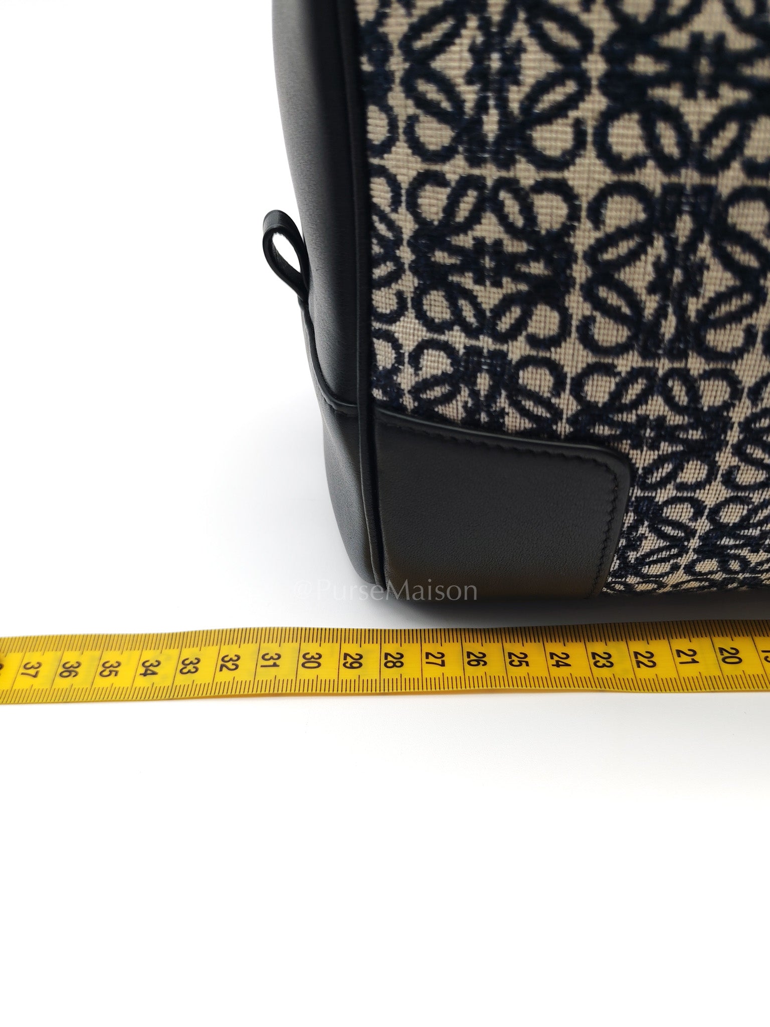 Amazona 28 Handbag in Anagram Jacquard Canvas