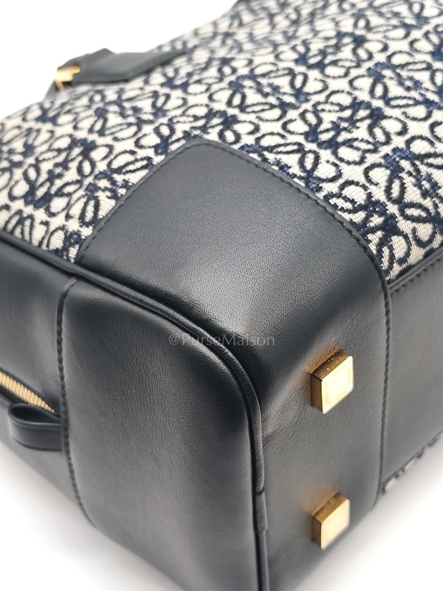 Amazona 28 Handbag in Anagram Jacquard Canvas