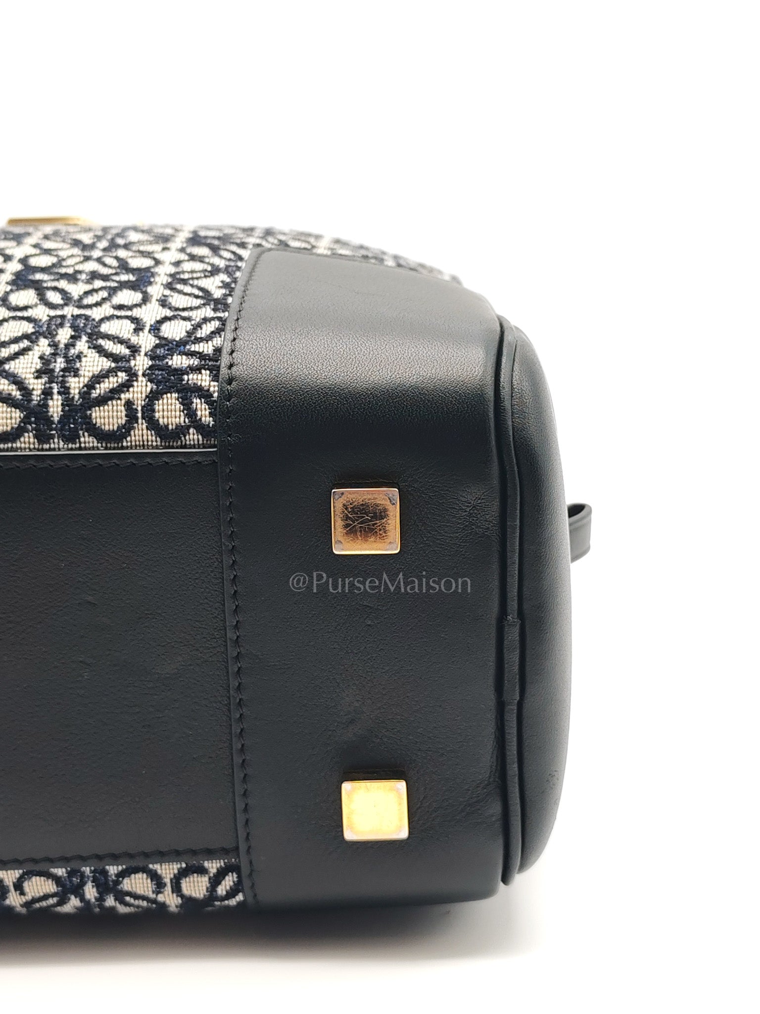 Amazona 28 Handbag in Anagram Jacquard Canvas
