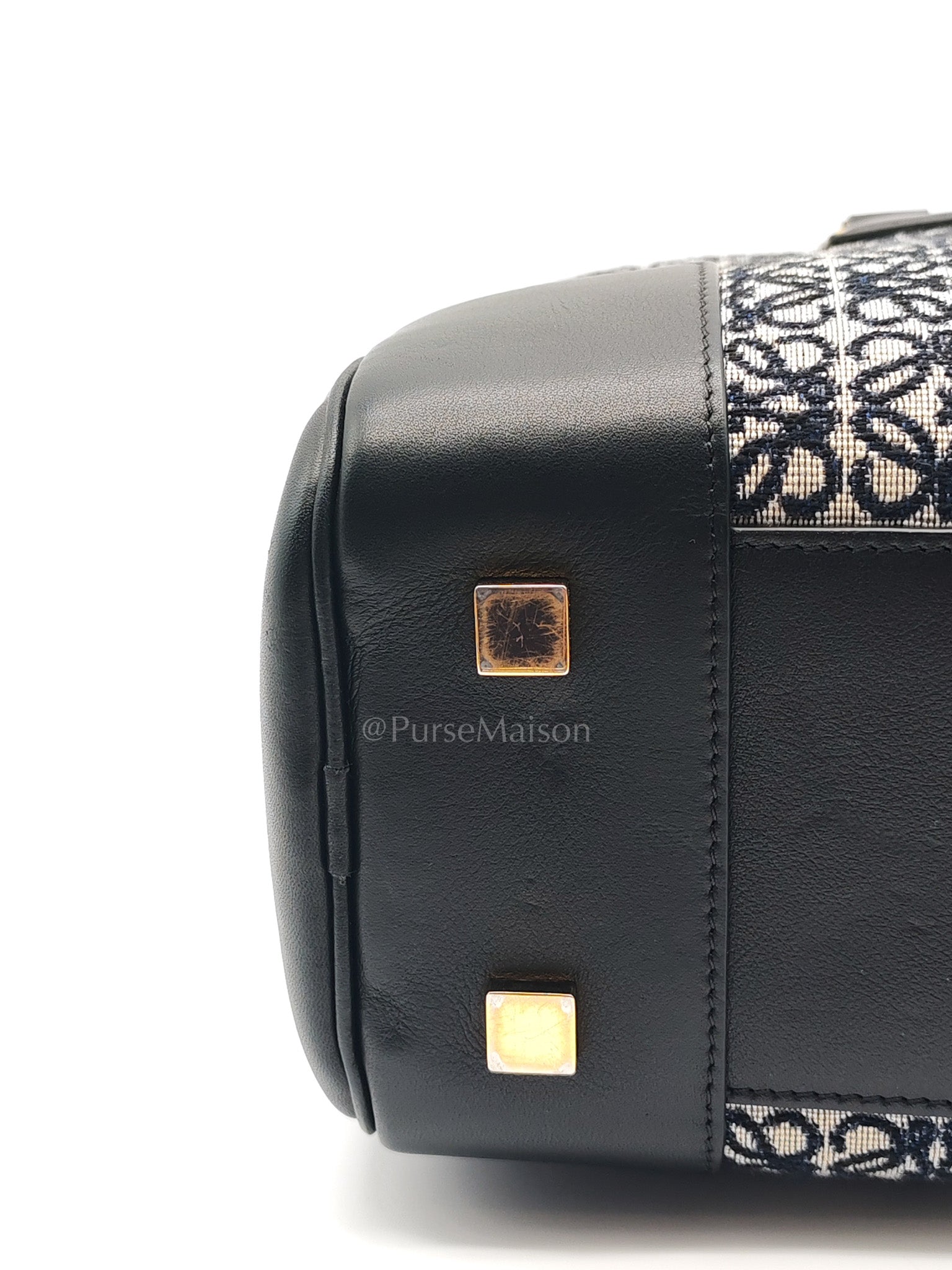 Amazona 28 Handbag in Anagram Jacquard Canvas