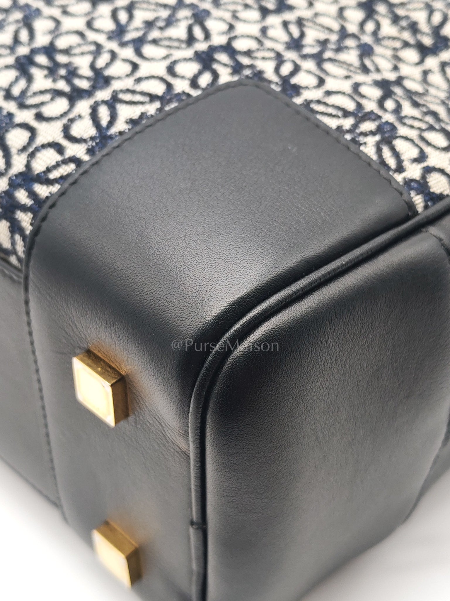 Amazona 28 Handbag in Anagram Jacquard Canvas