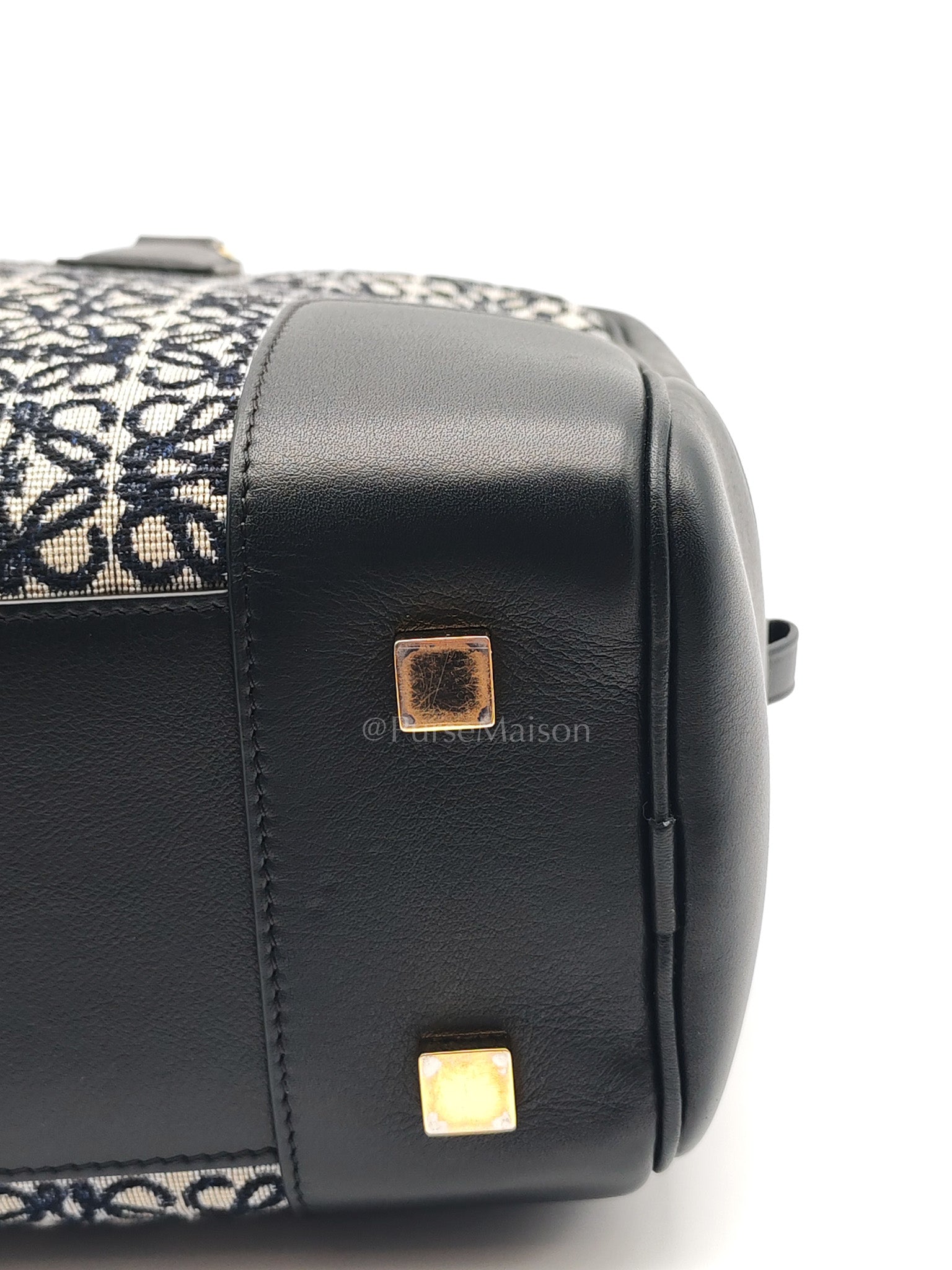 Amazona 28 Handbag in Anagram Jacquard Canvas