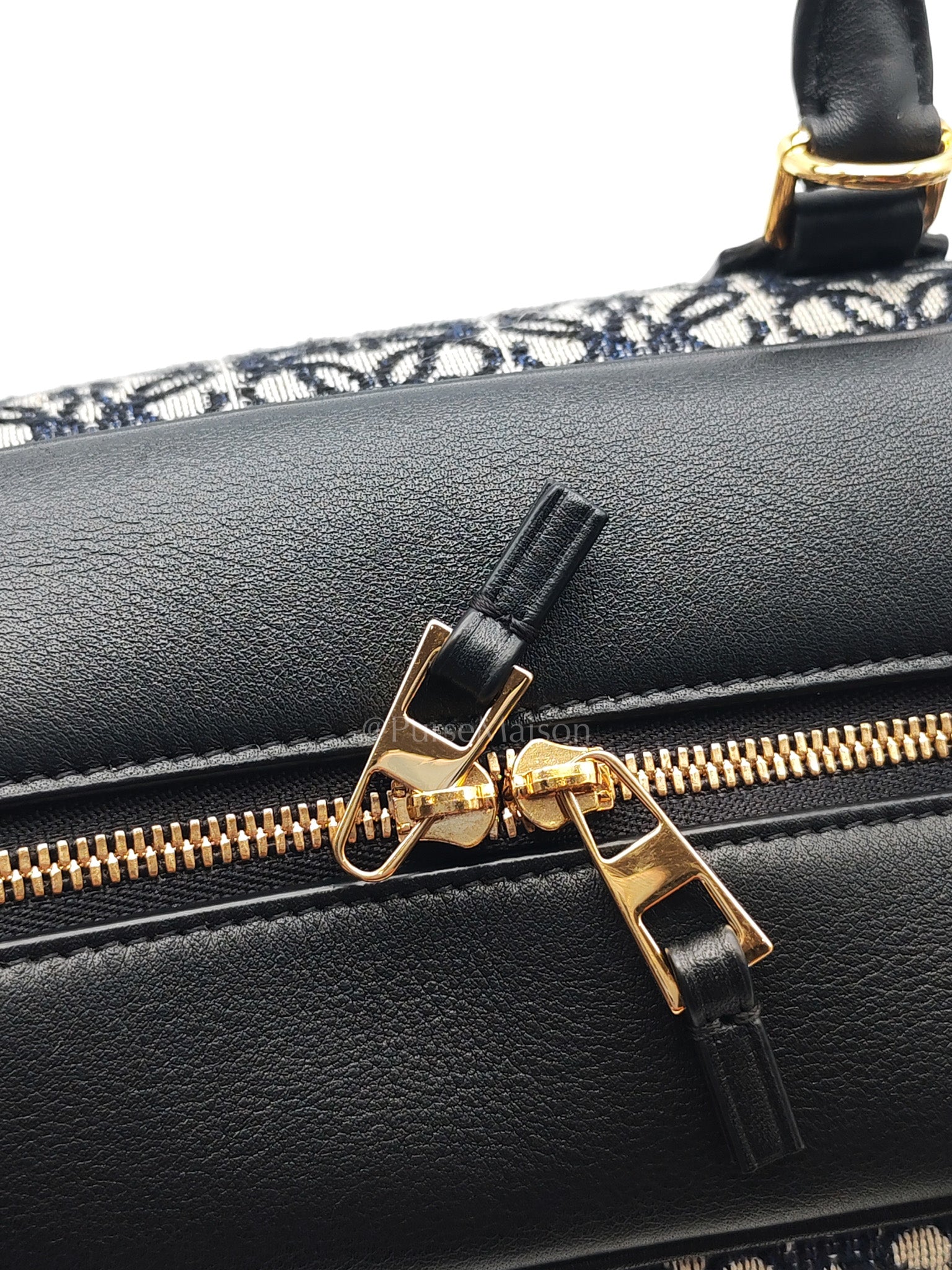 Amazona 28 Handbag in Anagram Jacquard Canvas