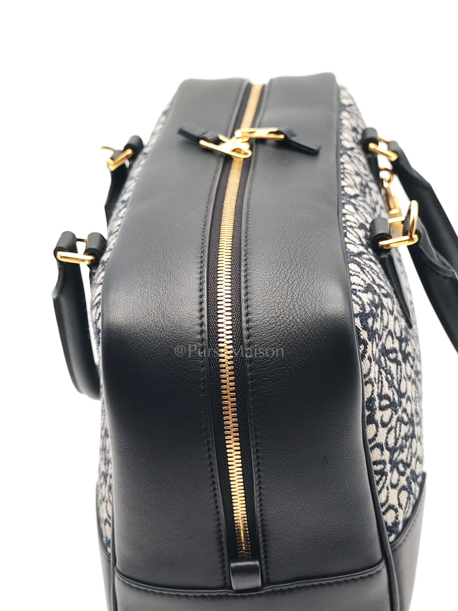 Amazona 28 Handbag in Anagram Jacquard Canvas