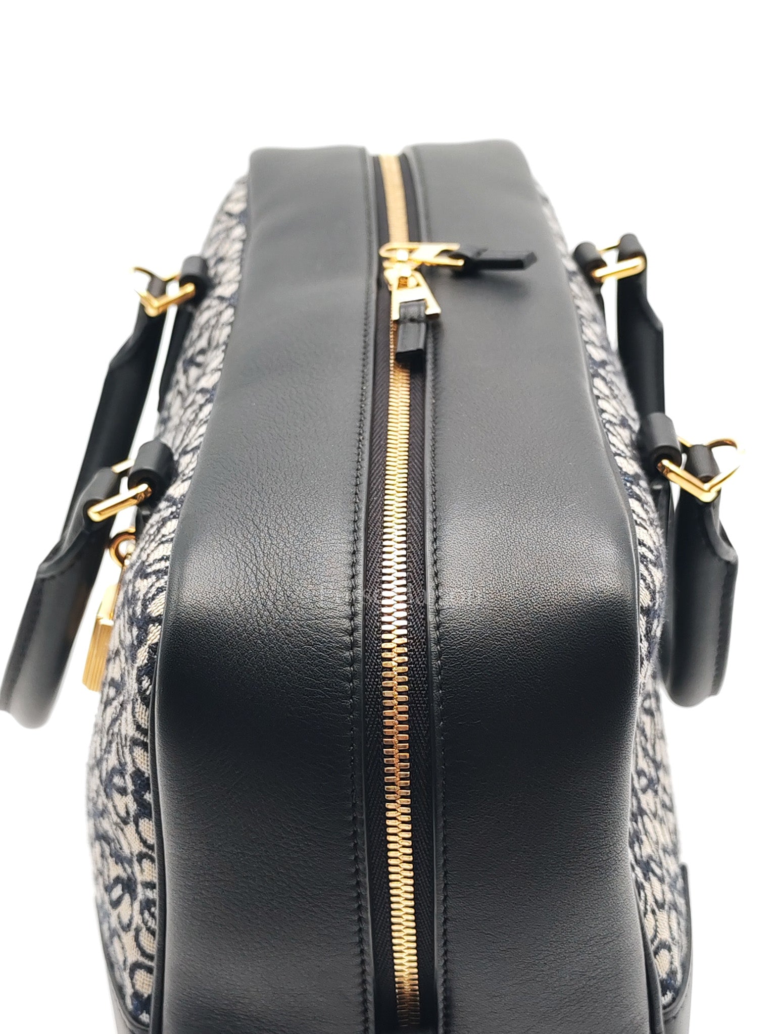 Amazona 28 Handbag in Anagram Jacquard Canvas