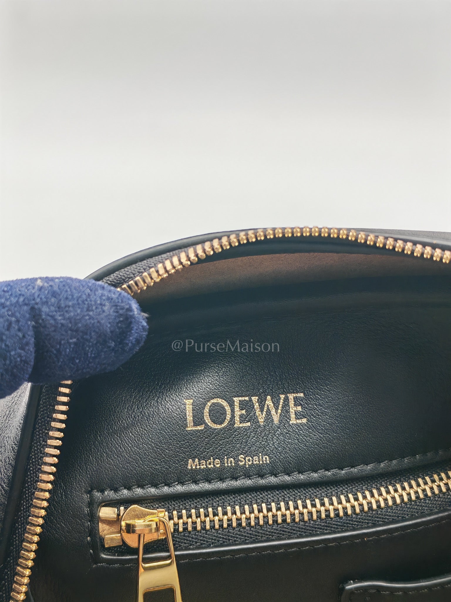 Amazona 28 Handbag in Anagram Jacquard Canvas