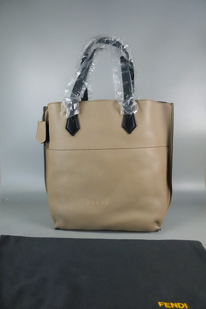 All In Shopping Tote Bag in Light Taupe | Purse Maison Luxury Bags Shop