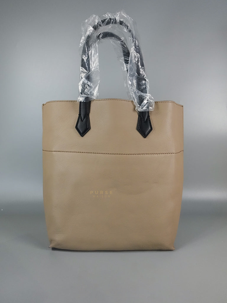 All In Shopping Tote Bag in Light Taupe | Purse Maison Luxury Bags Shop