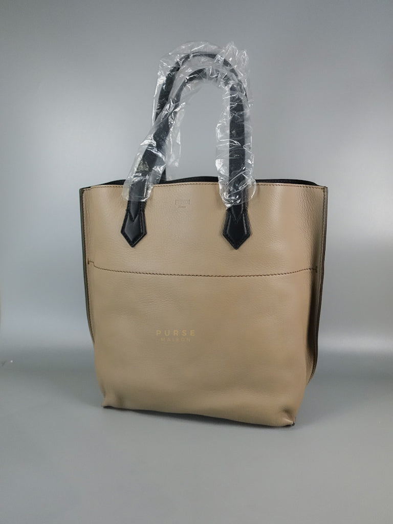 All In Shopping Tote Bag in Light Taupe | Purse Maison Luxury Bags Shop
