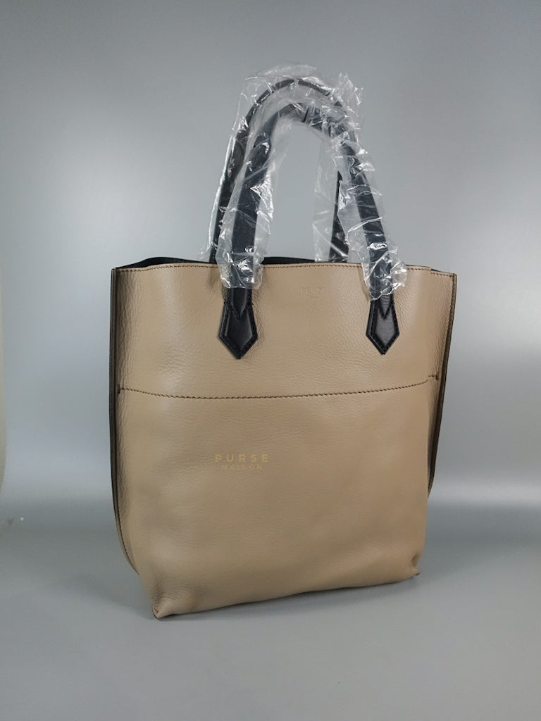 All In Shopping Tote Bag in Light Taupe | Purse Maison Luxury Bags Shop