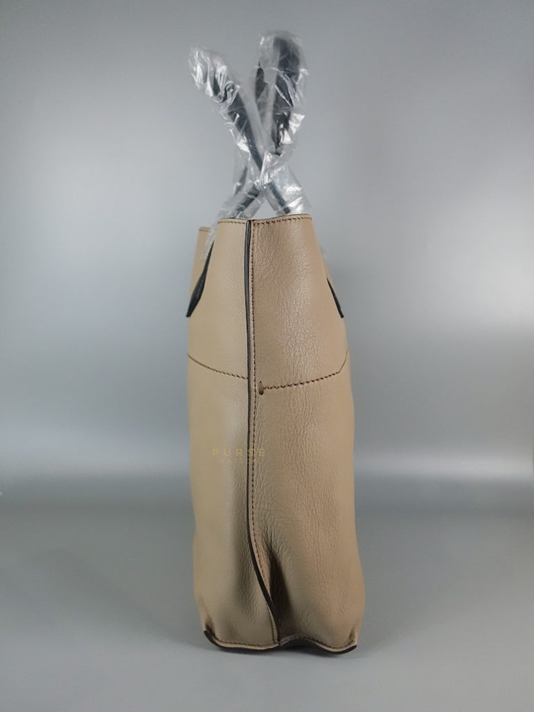 All In Shopping Tote Bag in Light Taupe | Purse Maison Luxury Bags Shop