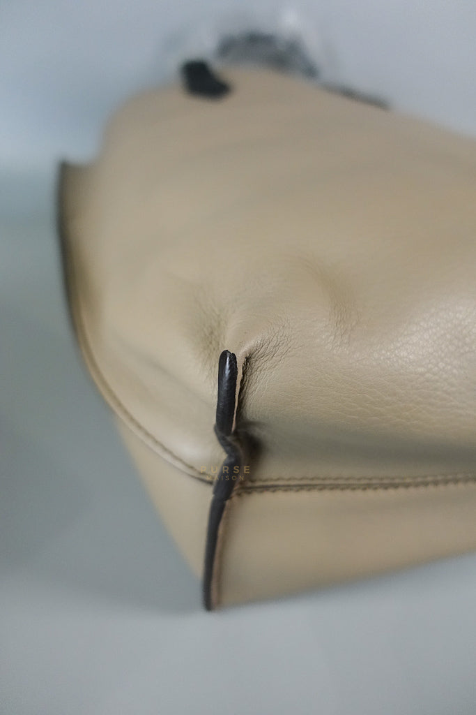 All In Shopping Tote Bag in Light Taupe | Purse Maison Luxury Bags Shop