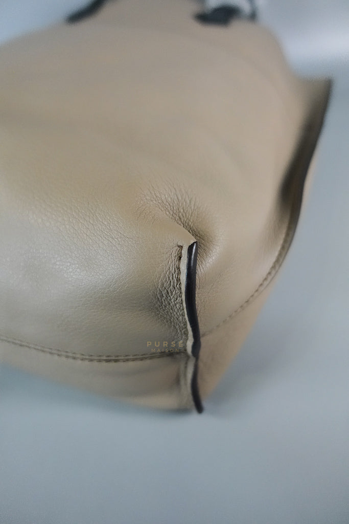 All In Shopping Tote Bag in Light Taupe | Purse Maison Luxury Bags Shop