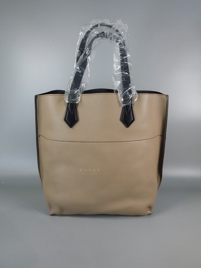 All In Shopping Tote Bag in Light Taupe | Purse Maison Luxury Bags Shop