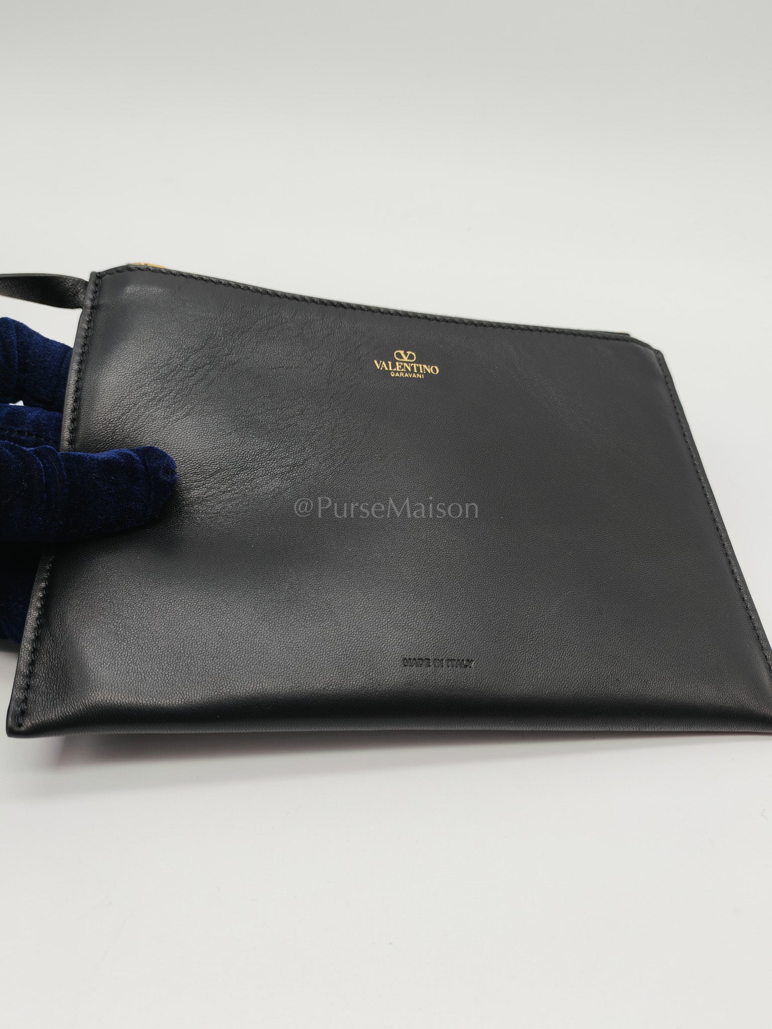 Allknots Woven Tote Bag in Black Lambskin Leather | Purse Maison Luxury Bags Shop