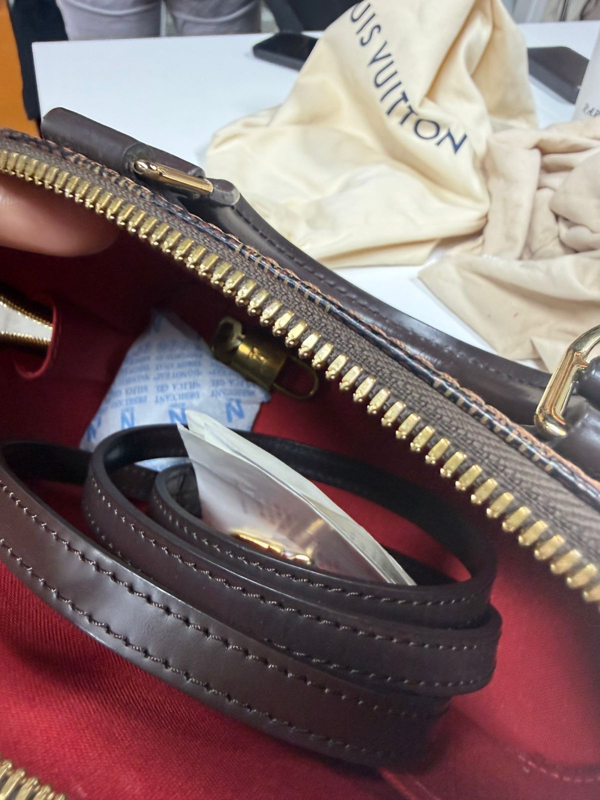 Alma BB Damier Ebene Canvas (year 2019) | Purse Maison Luxury Bags Shop