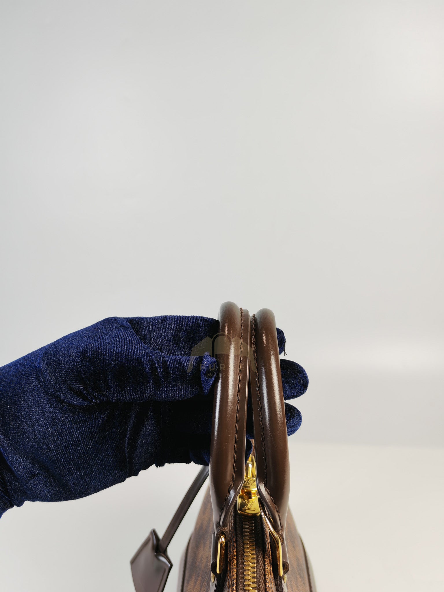 Alma BB in Damier Ebene Canvas (Date code: AA1168) | Purse Maison Luxury Bags Shop