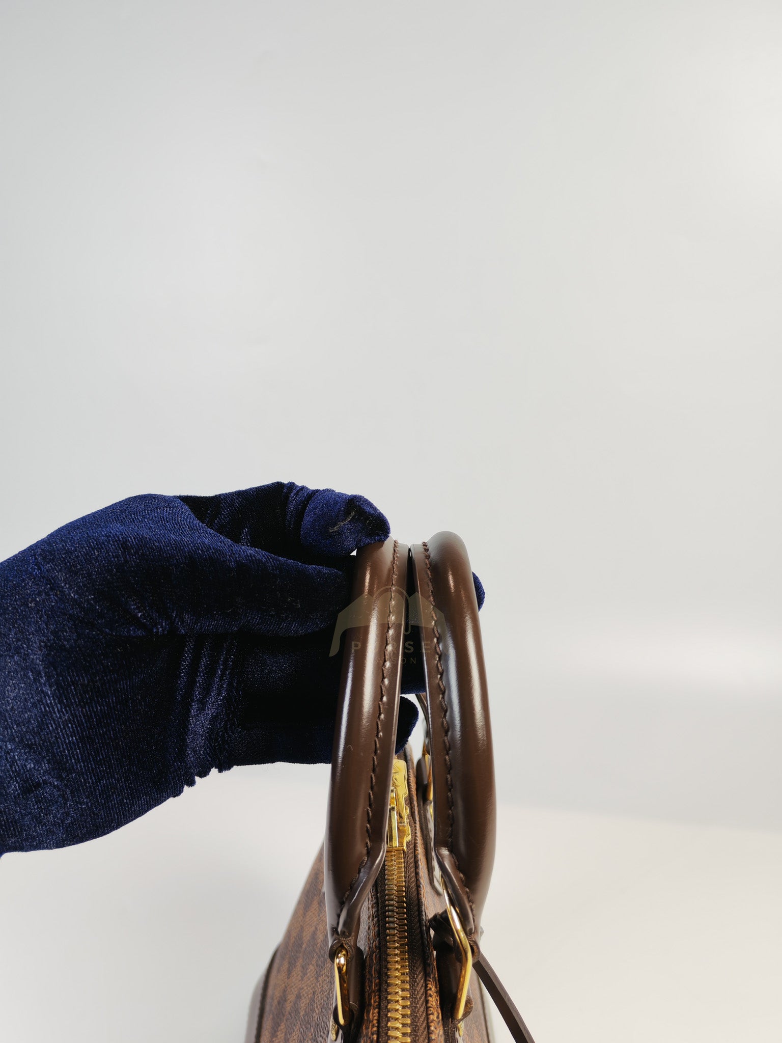 Alma BB in Damier Ebene Canvas (Date code: AA1168) | Purse Maison Luxury Bags Shop