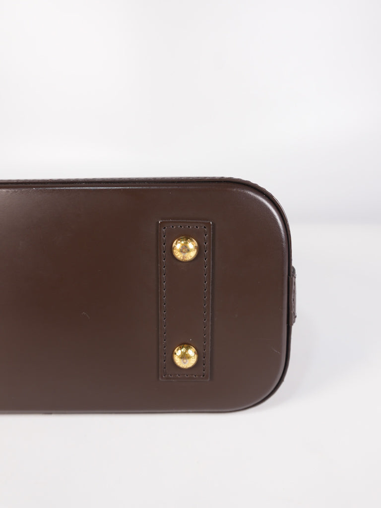 Alma BB in Damier Ebene Canvas (Date Code: AA4107) | Purse Maison Luxury Bags Shop