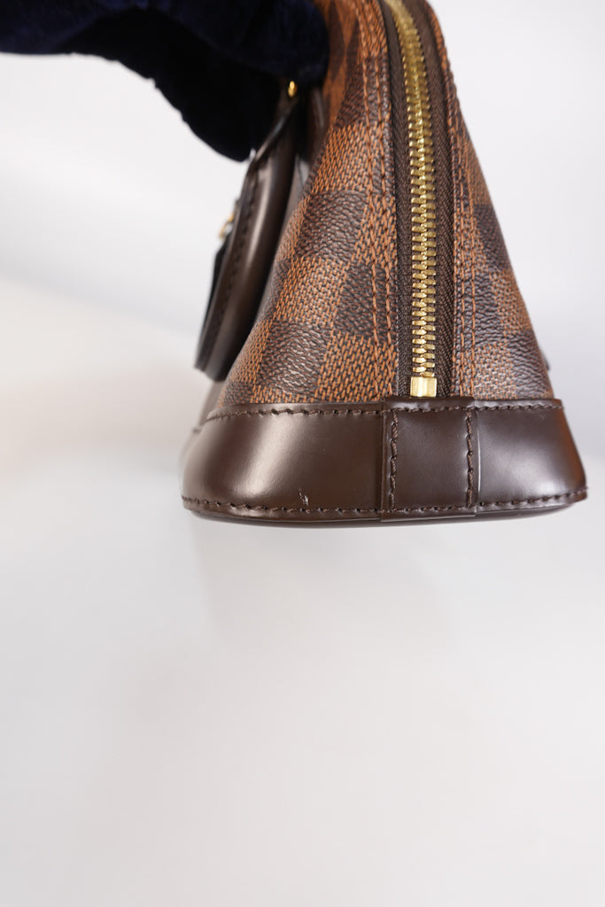 Alma BB in Damier Ebene Canvas (Date Code: AA4107) | Purse Maison Luxury Bags Shop