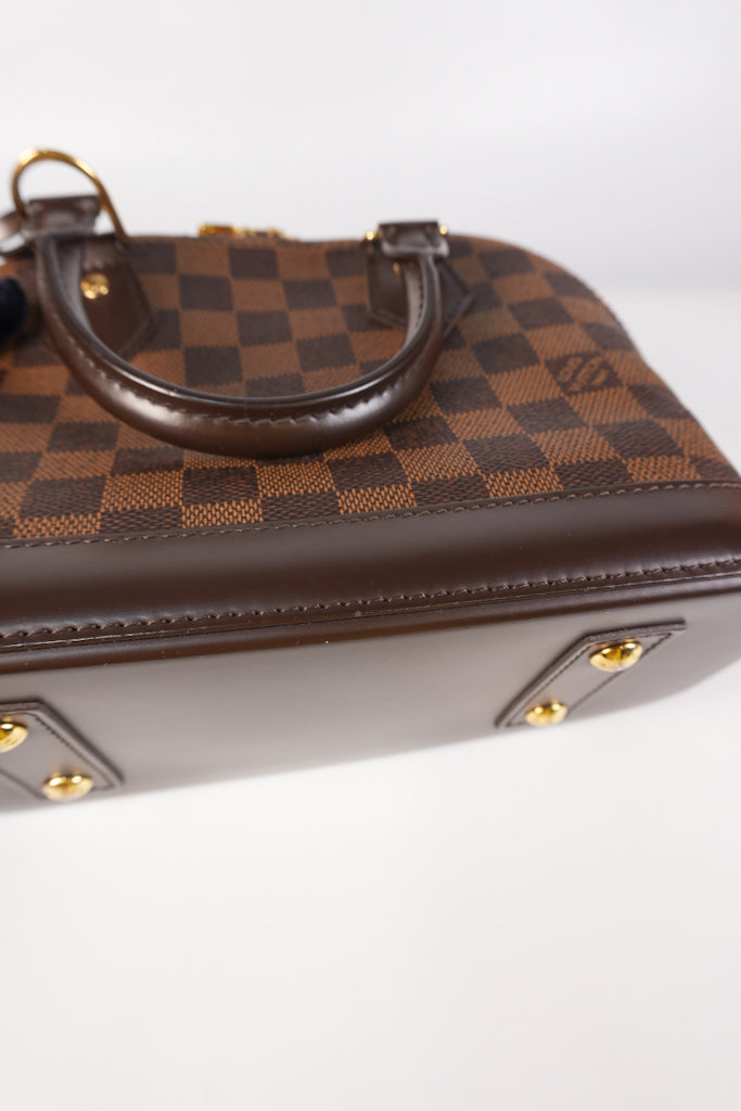 Alma BB in Damier Ebene Canvas (Date Code: AA4107) | Purse Maison Luxury Bags Shop