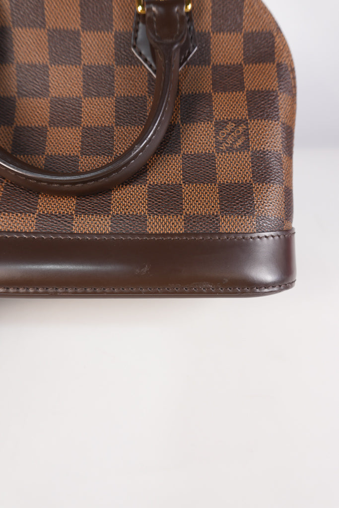 Alma BB in Damier Ebene Canvas (Date Code: AA4107) | Purse Maison Luxury Bags Shop