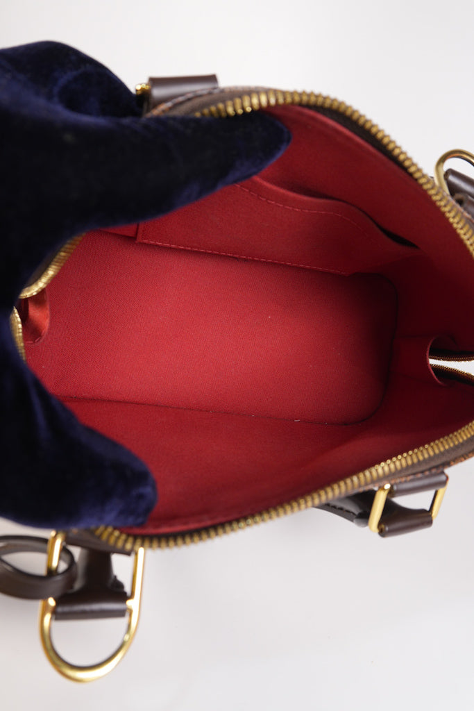 Alma BB in Damier Ebene Canvas (Date Code: AA4107) | Purse Maison Luxury Bags Shop