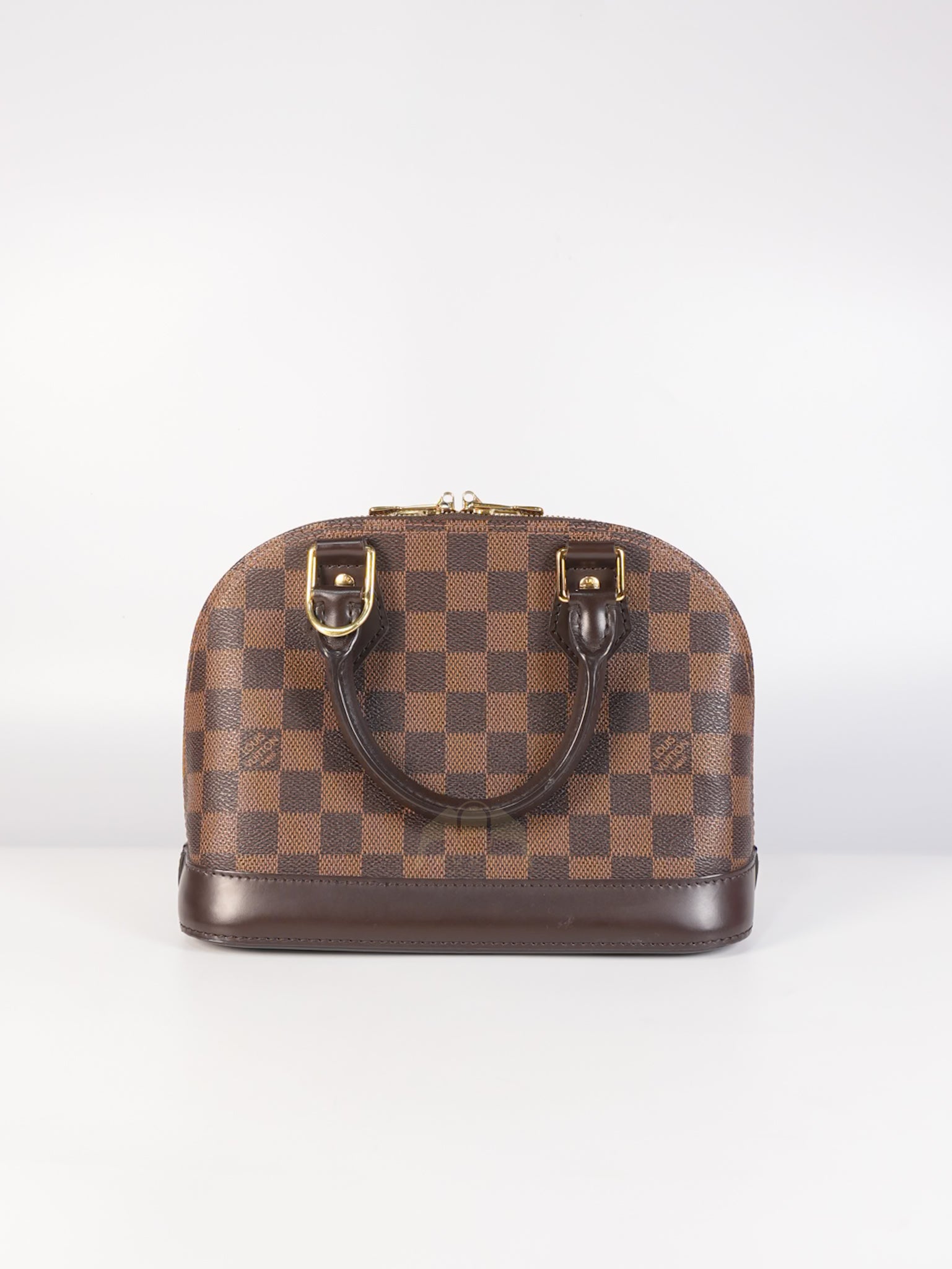 Alma BB in Damier Ebene Canvas (Date Code: AA4107) | Purse Maison Luxury Bags Shop