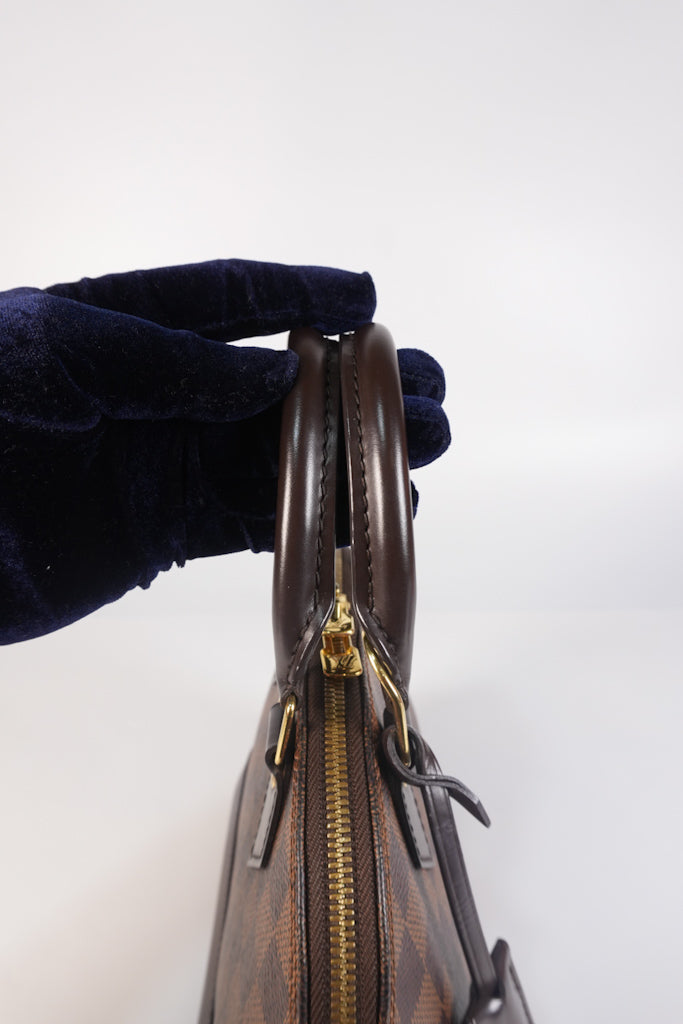 Alma BB in Damier Ebene Canvas (Date Code: AR0147) | Purse Maison Luxury Bags Shop