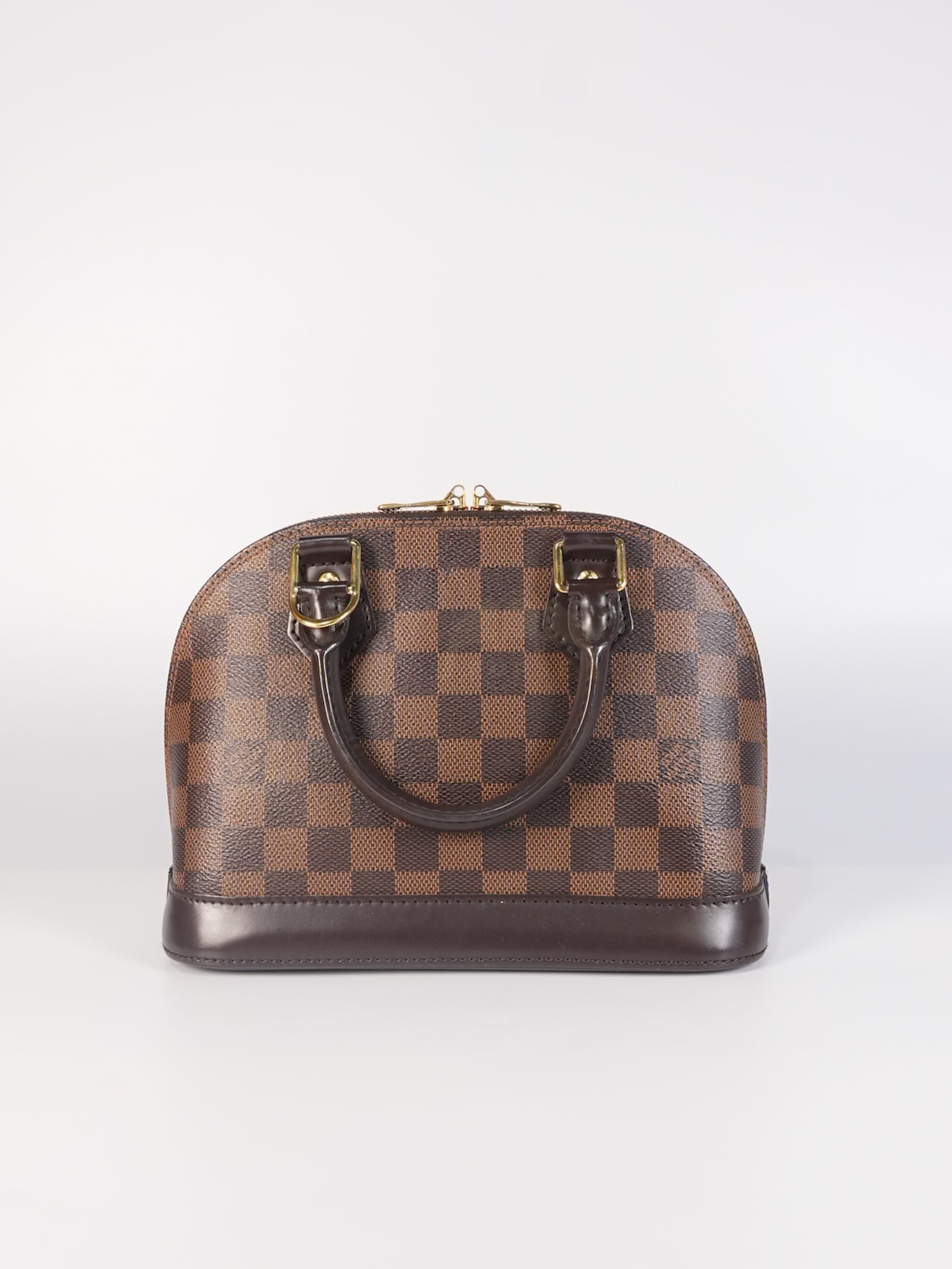 Alma BB in Damier Ebene Canvas (Date Code: AR0147) | Purse Maison Luxury Bags Shop