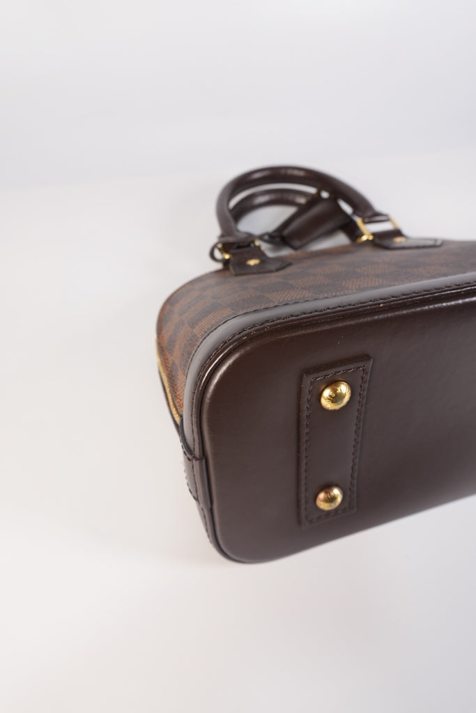 Alma BB in Damier Ebene Canvas (Date Code: AR0147) | Purse Maison Luxury Bags Shop