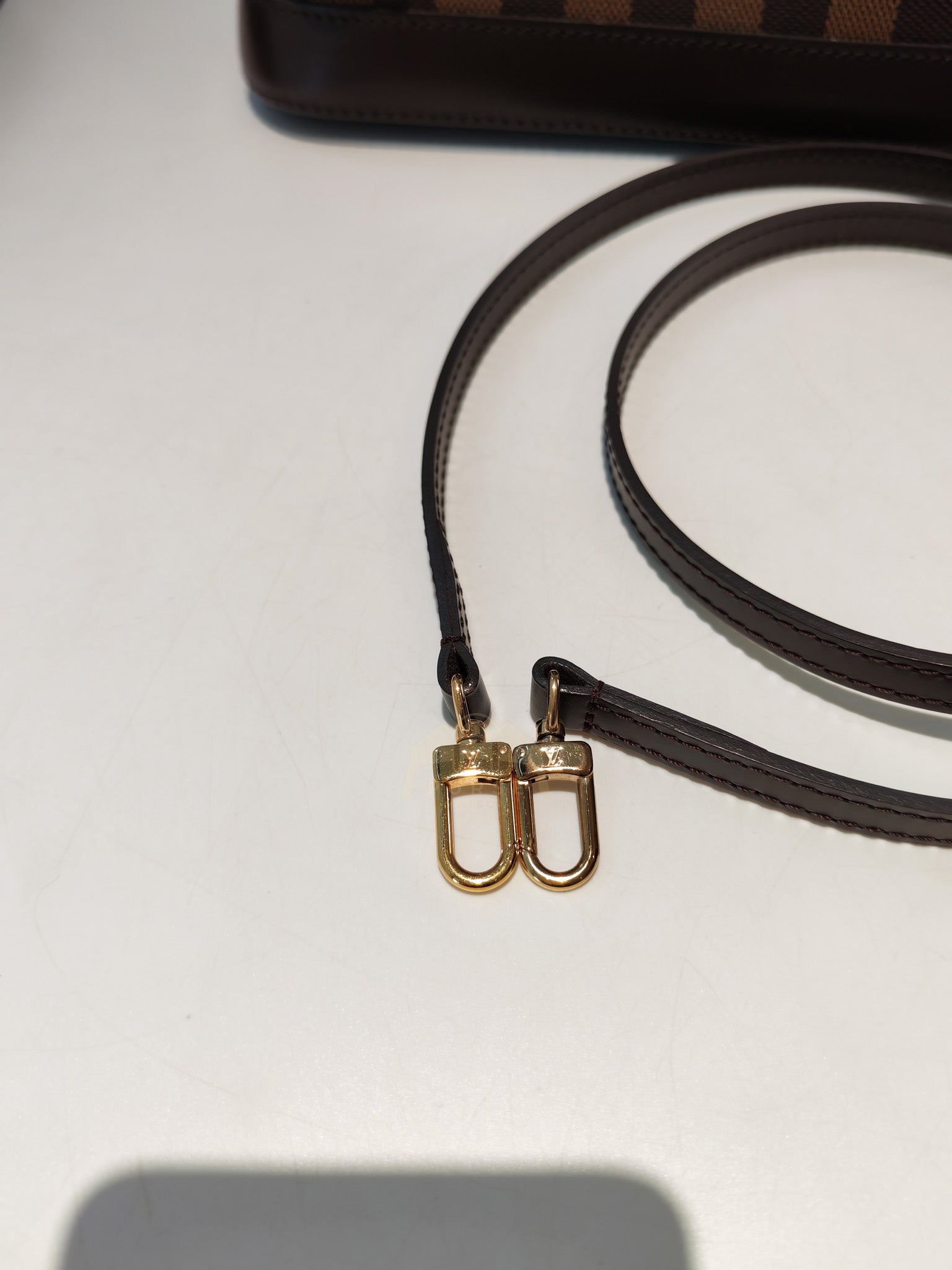 Alma BB in Damier Ebene Canvas (Date code: AR4108) | Purse Maison Luxury Bags Shop