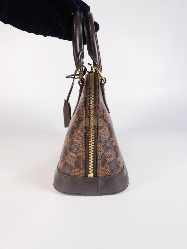 Alma BB in Damier Ebene Canvas (Date Code: CT2179) | Purse Maison Luxury Bags Shop