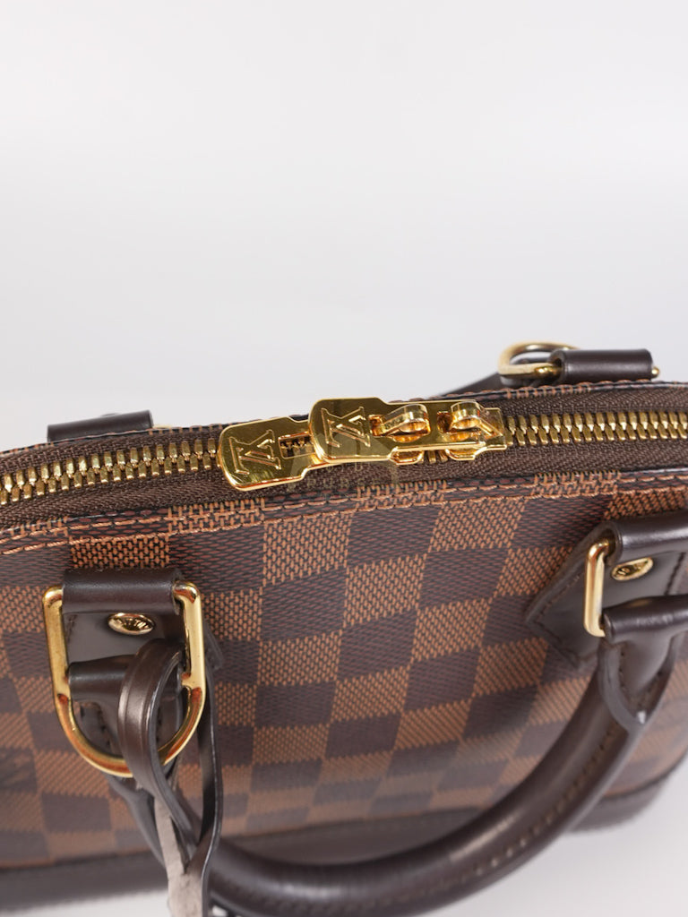 Alma BB in Damier Ebene Canvas (Date Code: CT2179) | Purse Maison Luxury Bags Shop