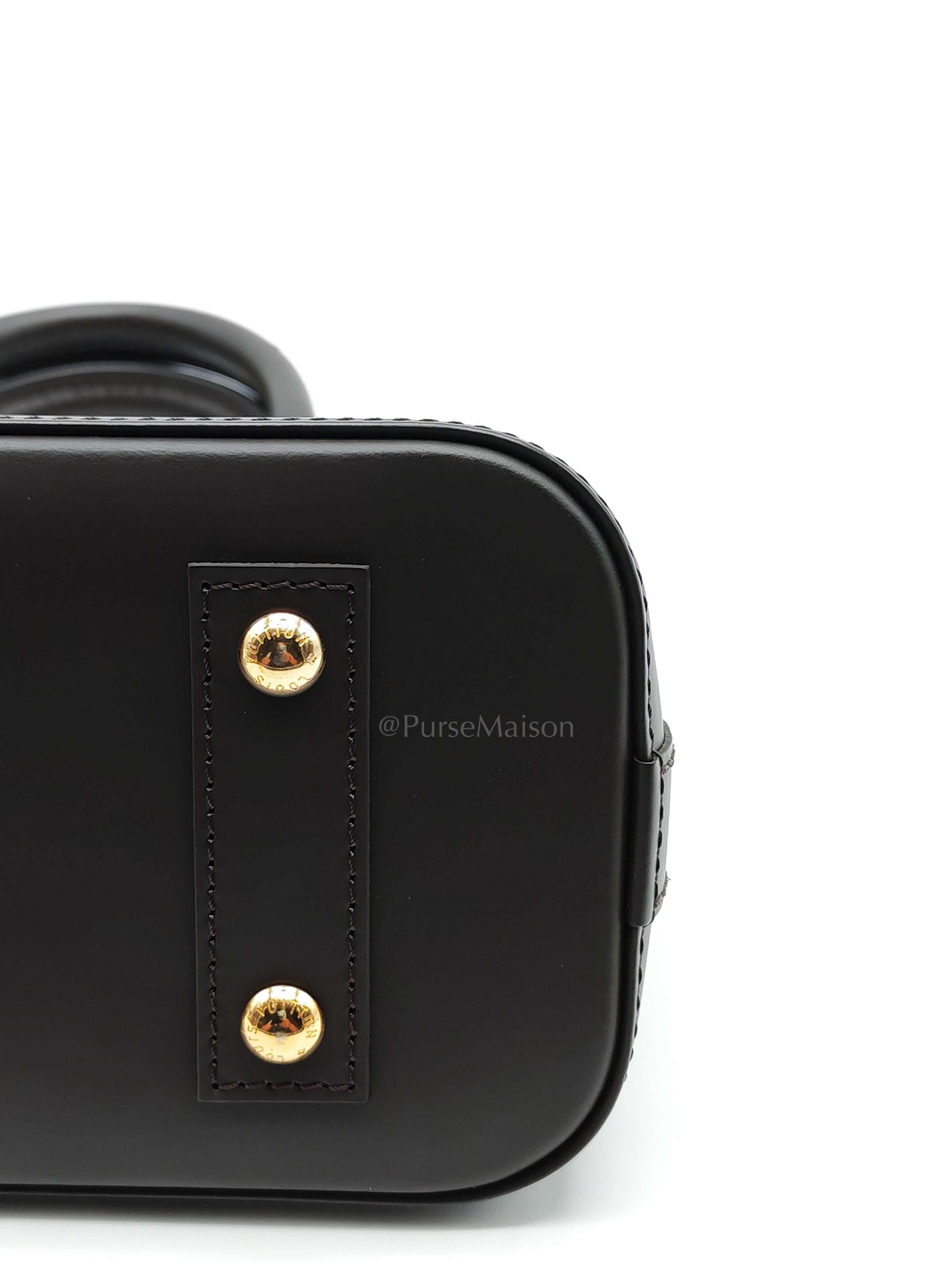 Alma BB in Damier Ebene Canvas (Microchip) | Purse Maison Luxury Bags Shop