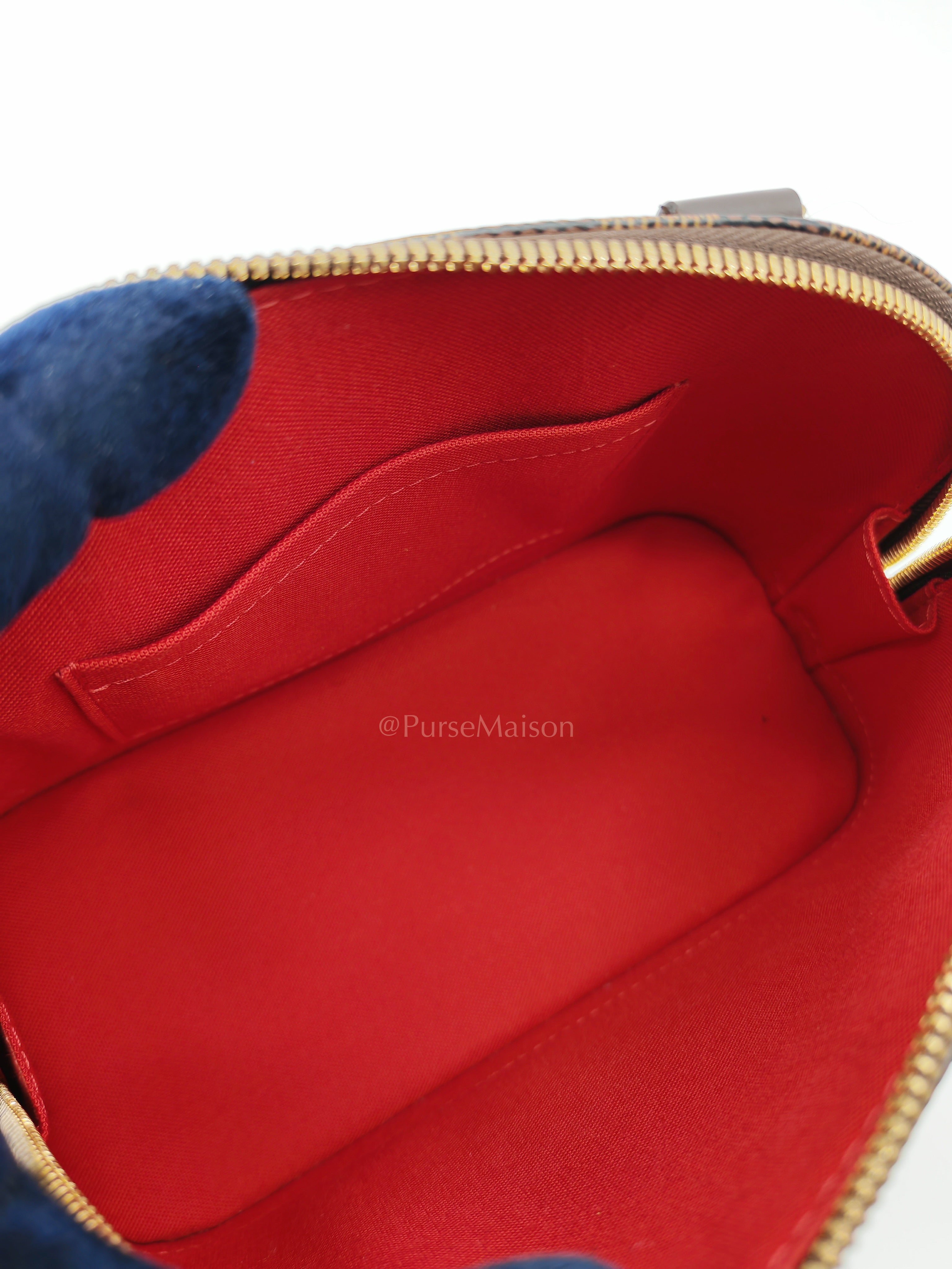 Alma BB in Damier Ebene Canvas (Microchip) | Purse Maison Luxury Bags Shop