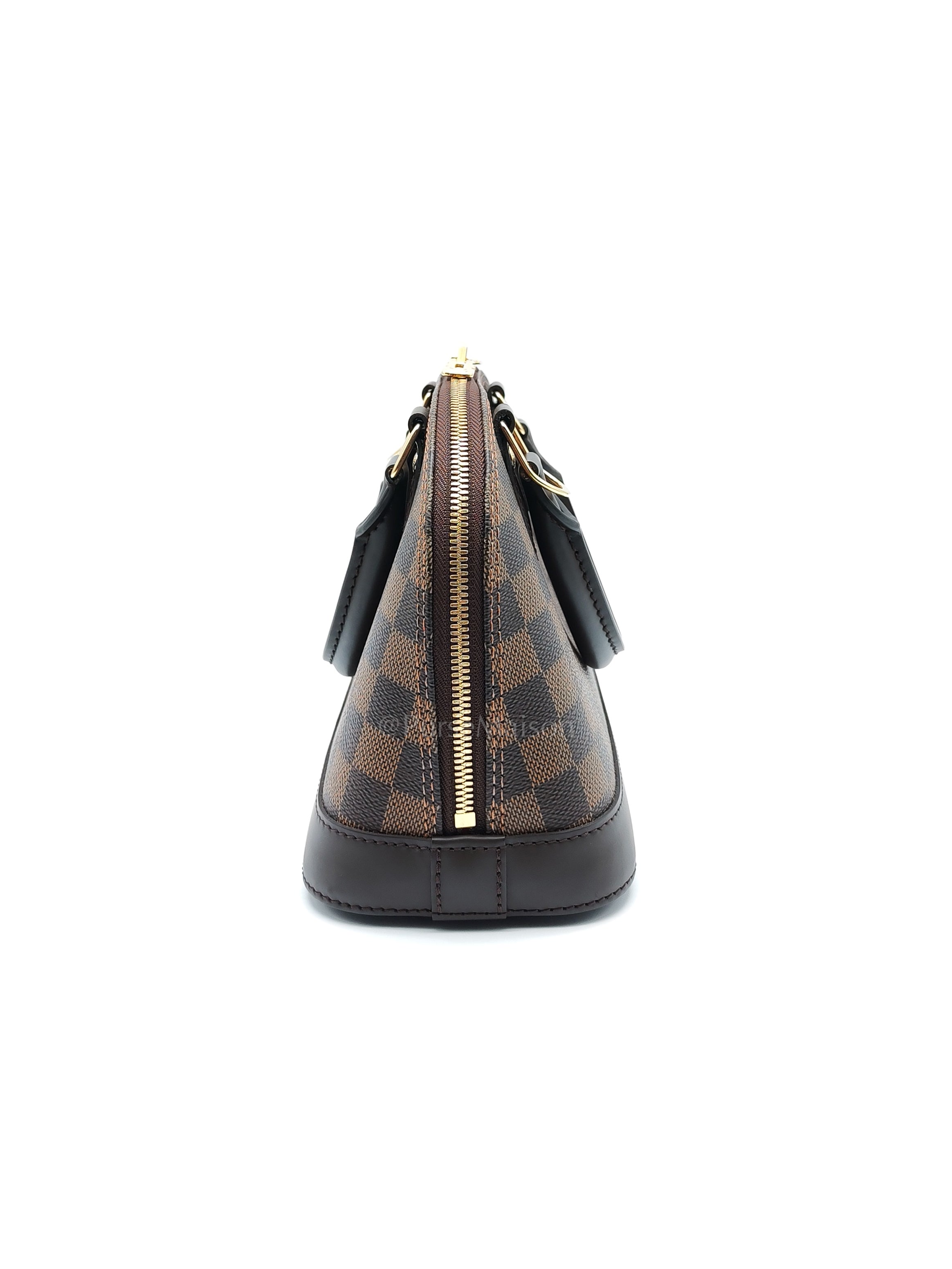 Alma BB in Damier Ebene Canvas (Microchip) | Purse Maison Luxury Bags Shop