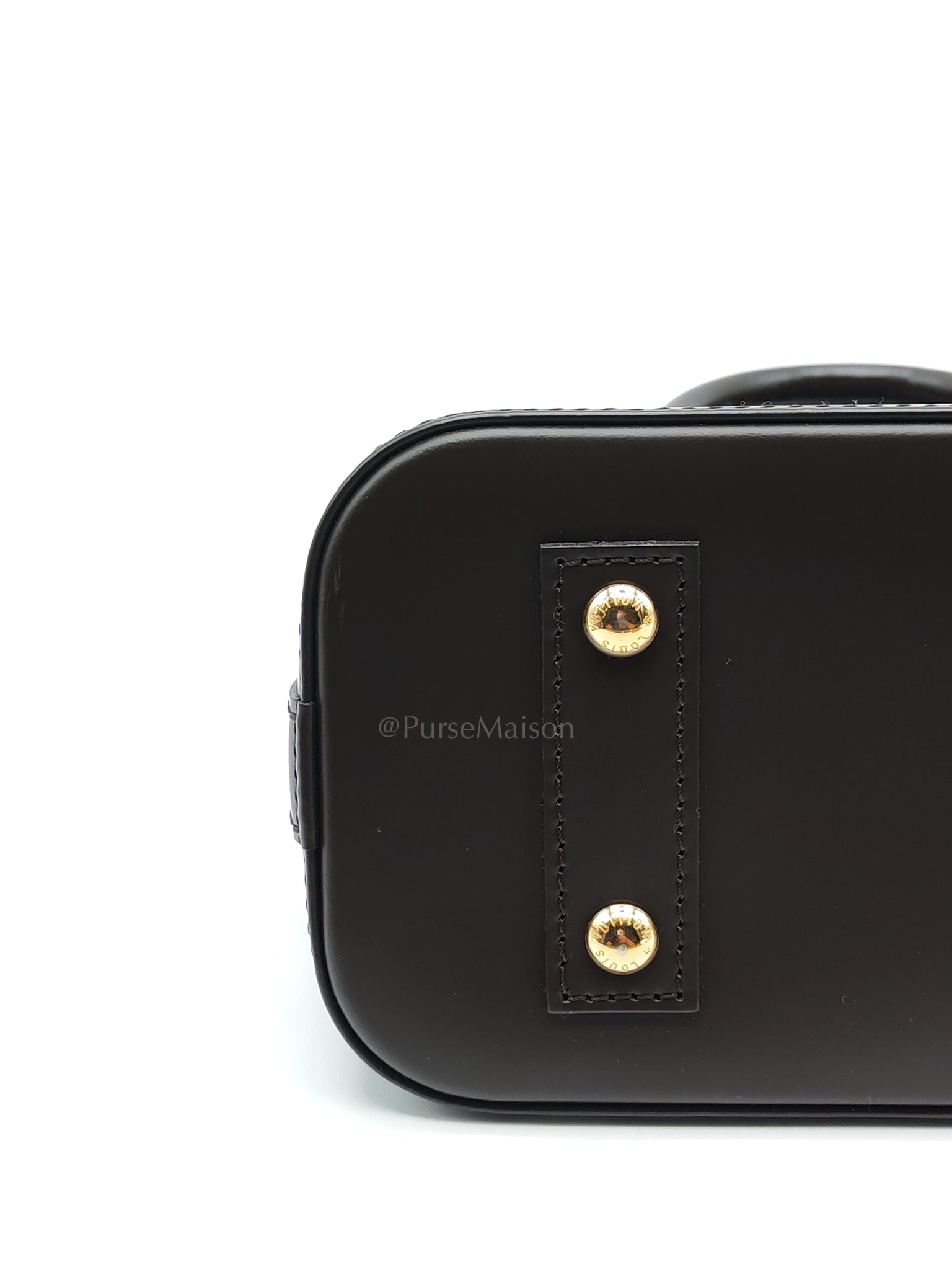 Alma BB in Damier Ebene Canvas (Microchip) | Purse Maison Luxury Bags Shop