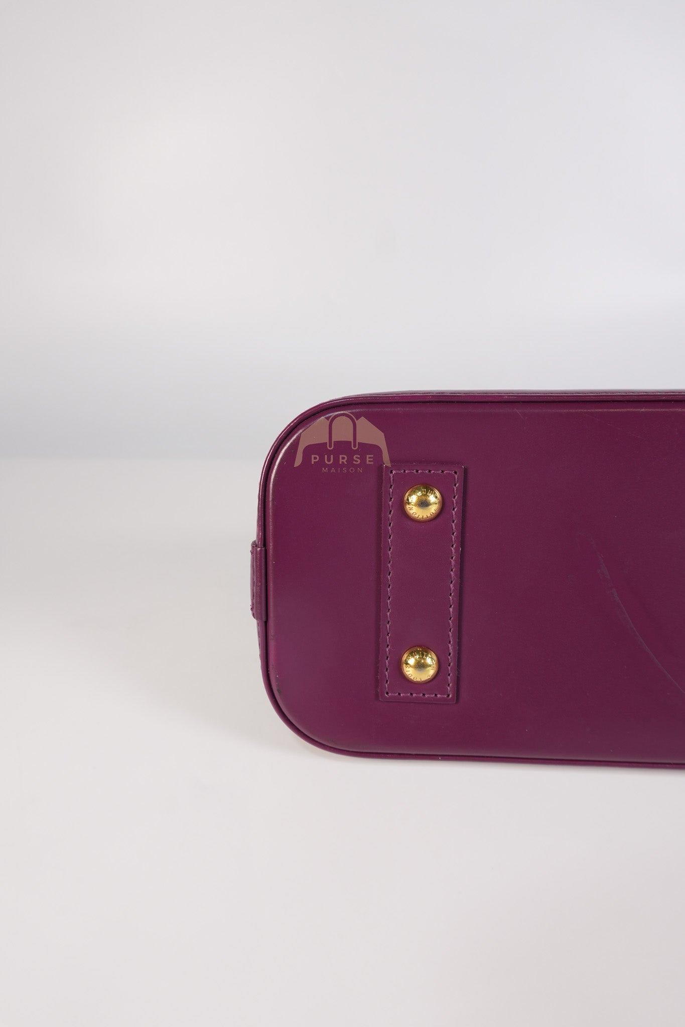 Alma BB in Magenta Monogram Canvas Totem & Gold Hardware (Date Code: FL2165) | Purse Maison Luxury Bags Shop