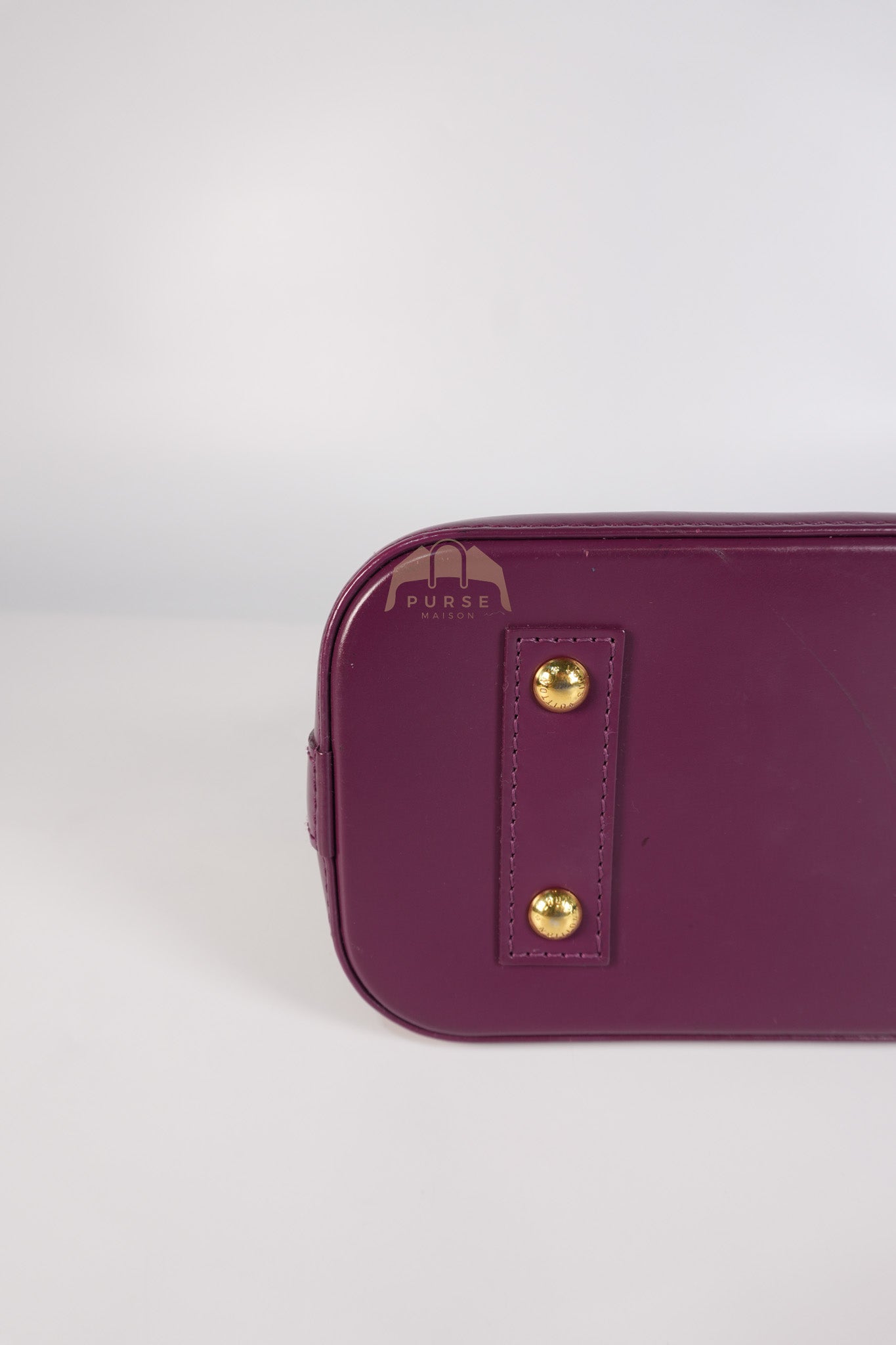 Alma BB in Magenta Monogram Canvas Totem & Gold Hardware (Date Code: FL2165) | Purse Maison Luxury Bags Shop