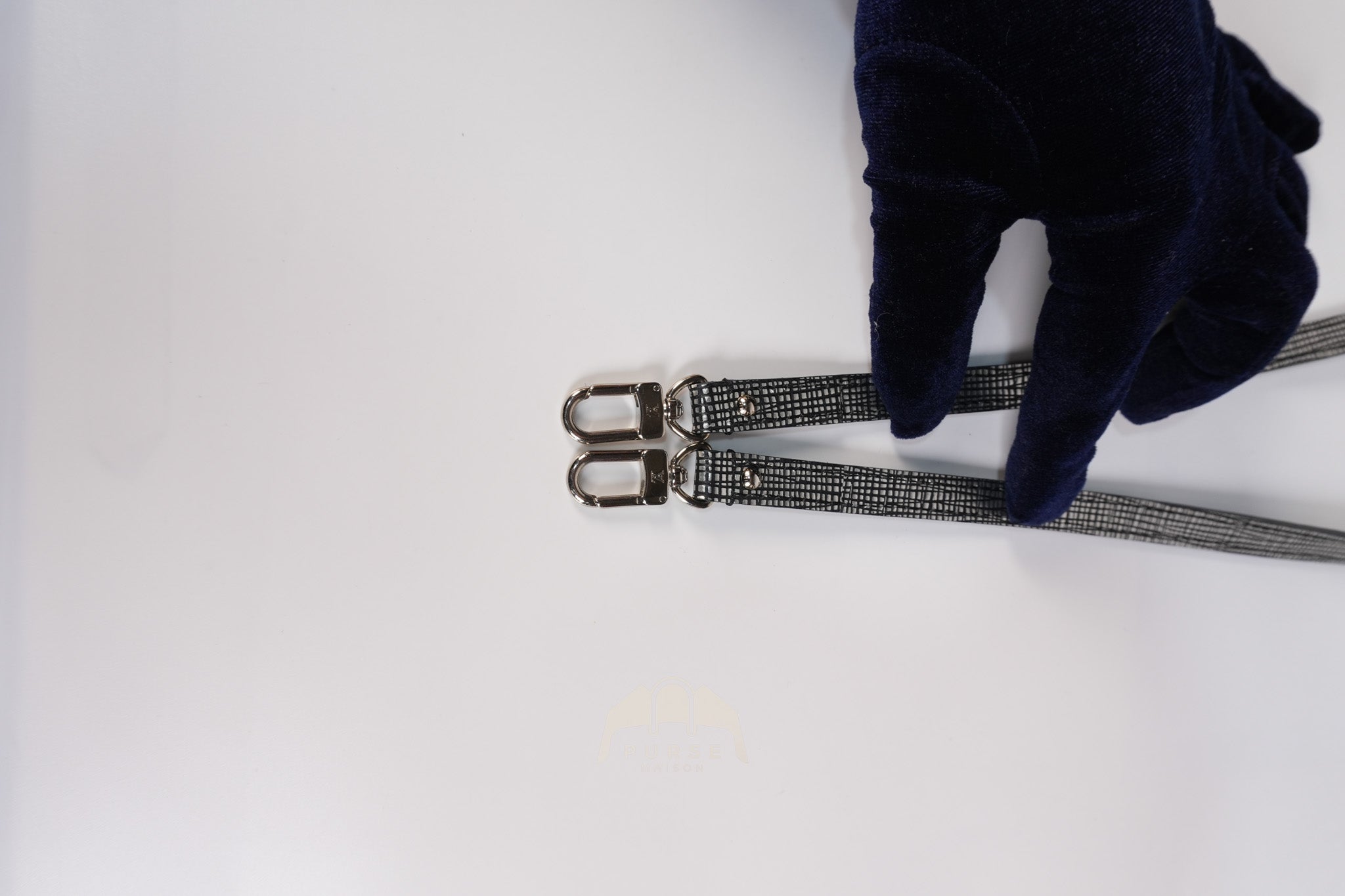 Alma BB in Metallic Silver Epi Leather & Silver Hardware (Date Code: SN1195) | Purse Maison Luxury Bags Shop