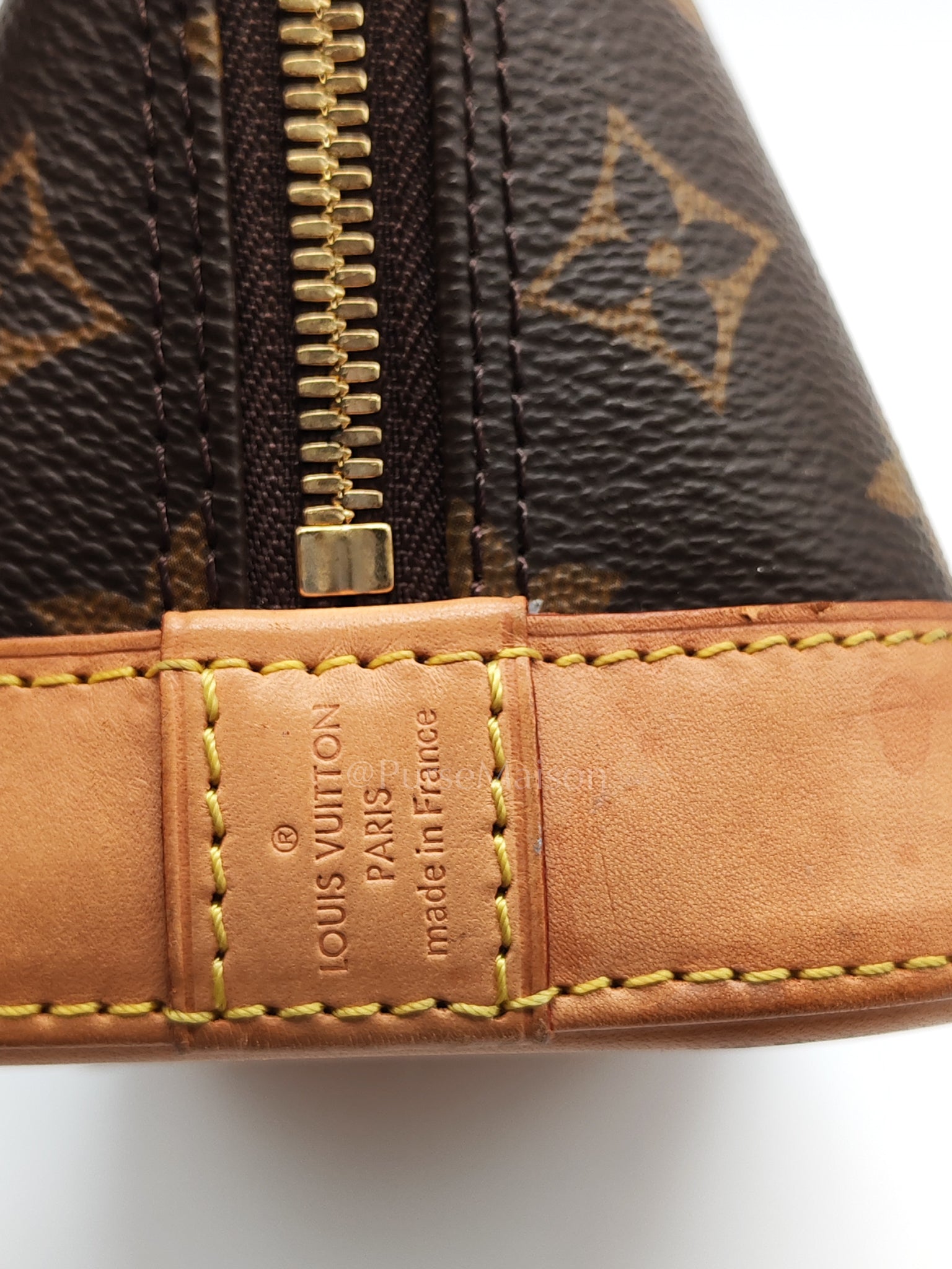 Alma BB in Monogram Canvas (Date code: FL4260) | Purse Maison Luxury Bags Shop